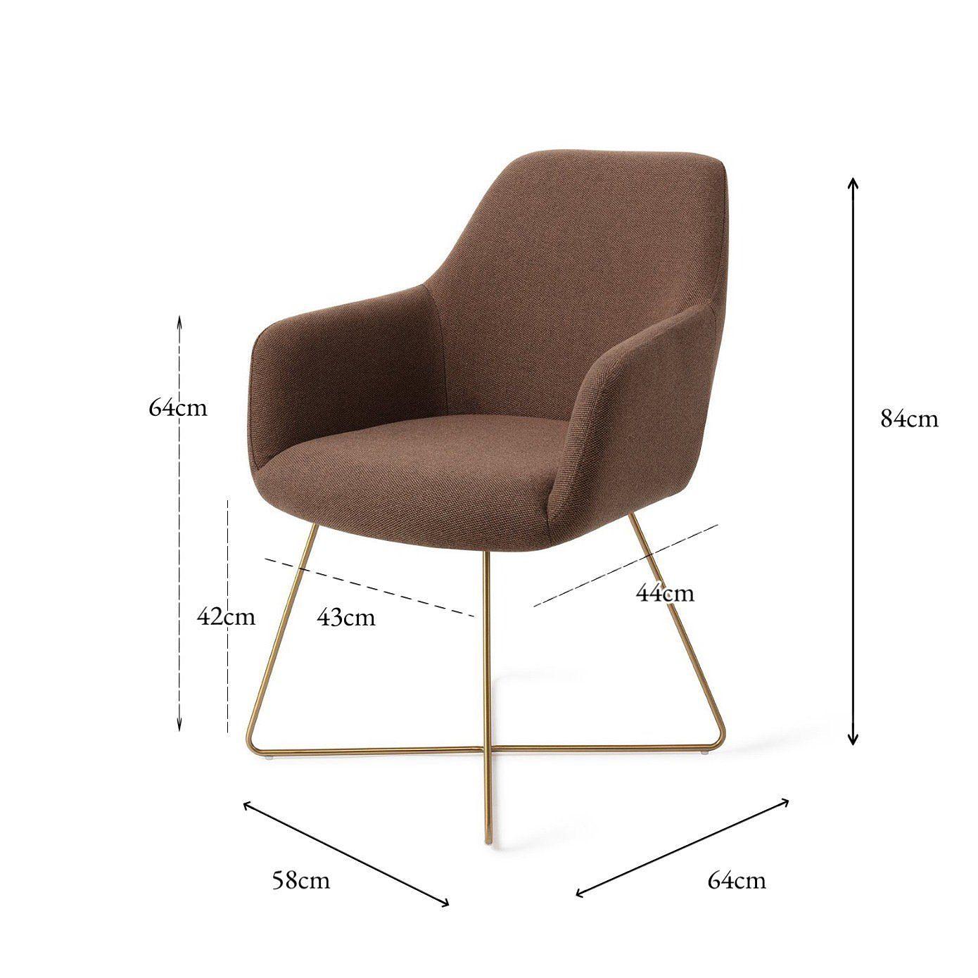 Hiroo Esszimmerstuhl Rustic Rye 4