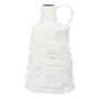 Lunas Vase Keramik Weiß 0