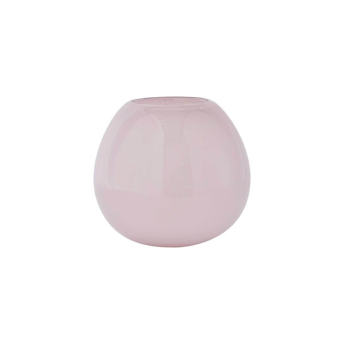 Lasi Vase Medium Glas Rosa 0