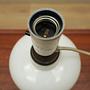 Table lamp glass 1970s 6