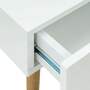 Nightstand Wood White 3