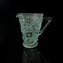 Vintage Art Deco Karaffe Pressglas 1930er Jahre 8