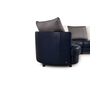 4500 Ecksofa Leder Dunkelblau 7