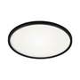 1-light LED ceiling lamp Plastic Black 0