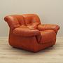 Sessel Leder Braun 1970er Jahre 8