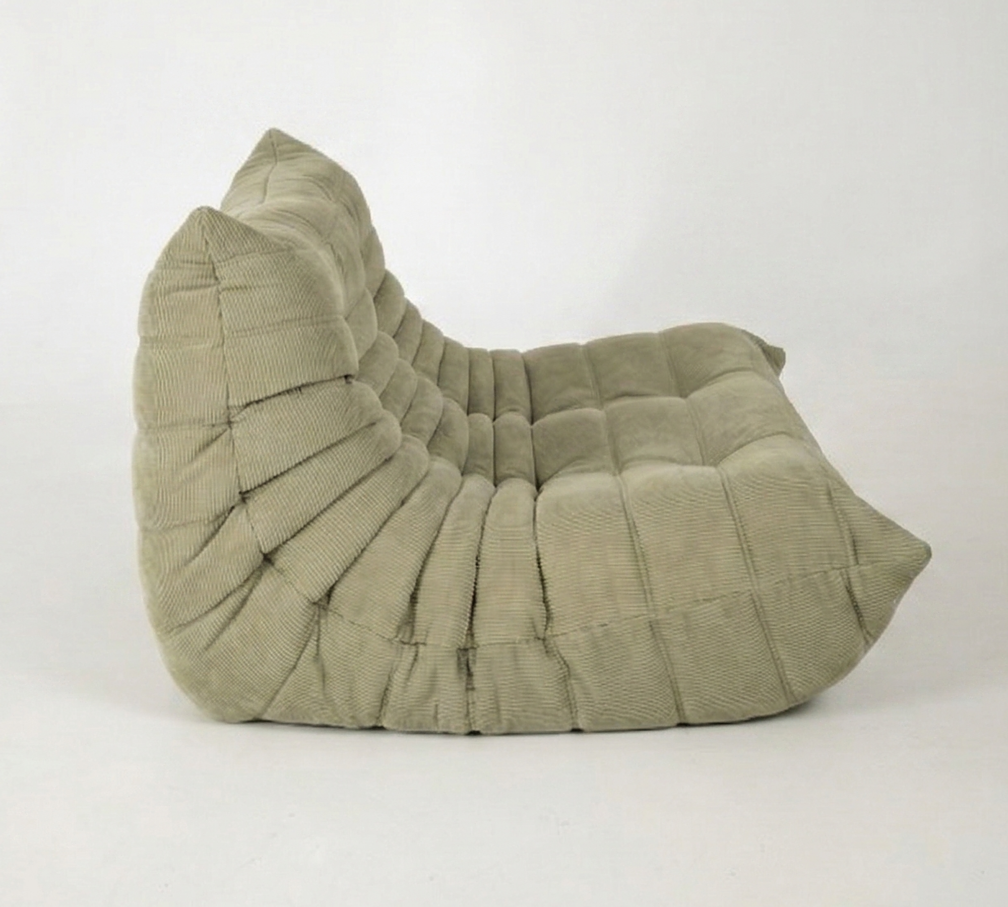 Togo 2-Sitzer Sofa Cord Salbeigrün 2