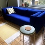 Hackney Sofa 3-Sitzer Wolle Blau 1