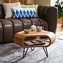 Coffee Table TAZOHO Acacia Black 2