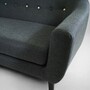 Ritchie Sofa 3-Sitzer Textil Anthrazit 3