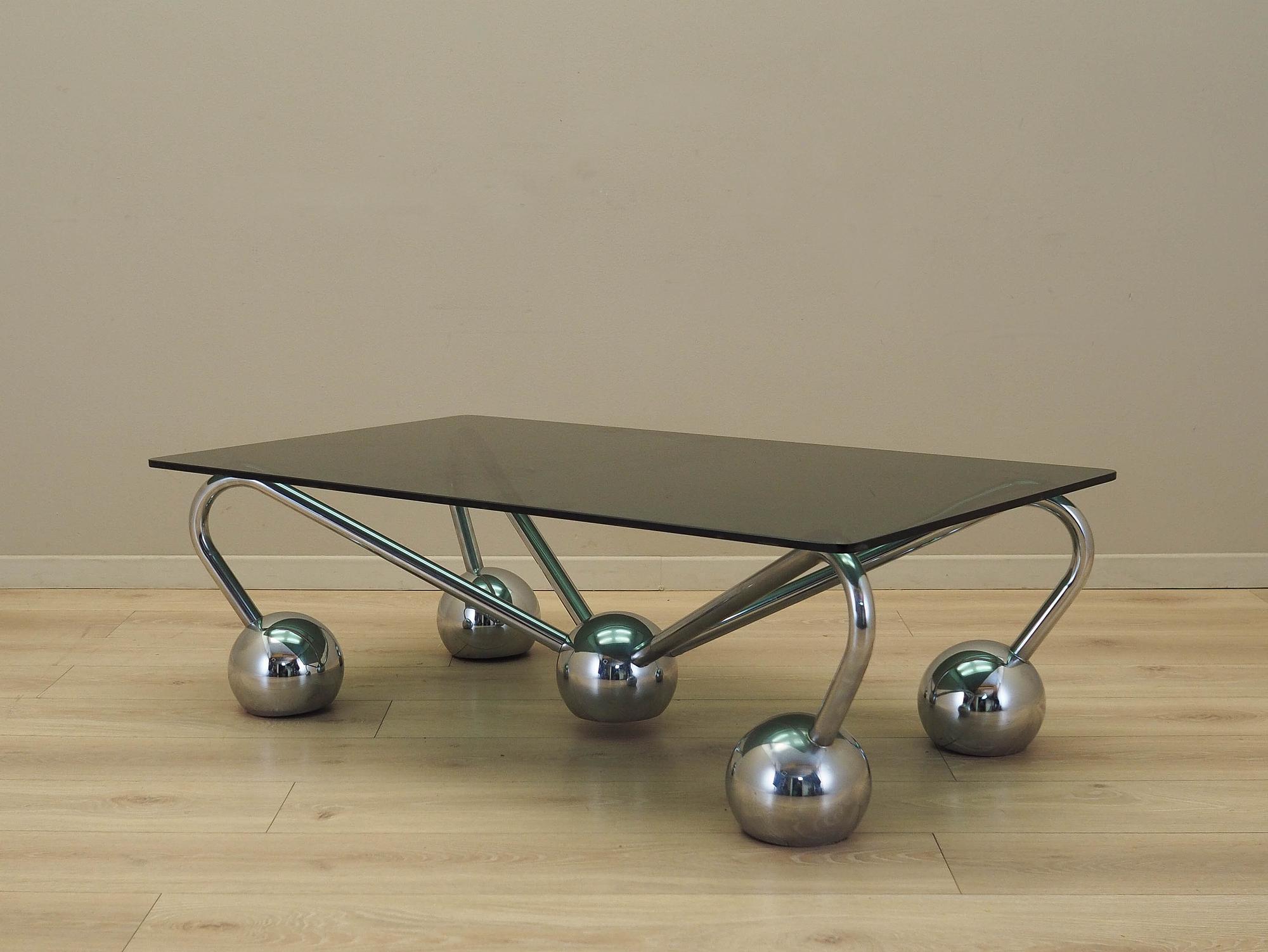 Coffee table Glass 1970s 2