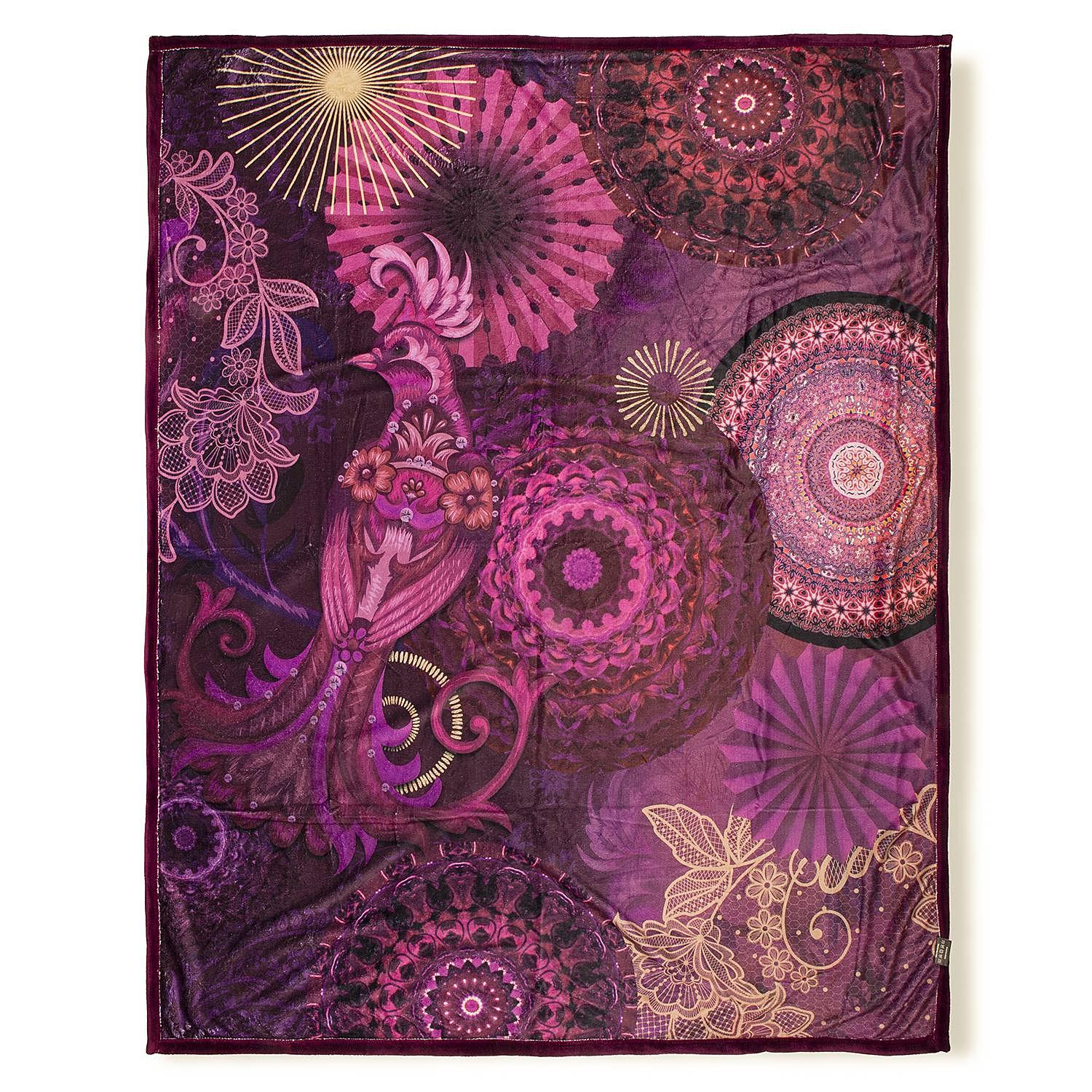 Plaid Miska Polysamt 130 x 160 cm 0