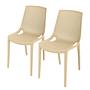 2x Stapelstuhl Vacaria Beige 2