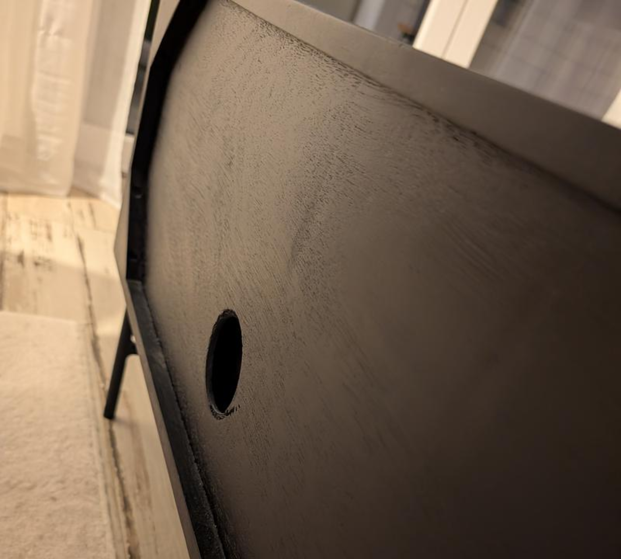 TV Lowboard Black Gold 3