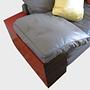 Lota Sofa Leder Grau 3
