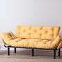 Nitta Triple Schlafsofa 3-Sitzer Mustard 1