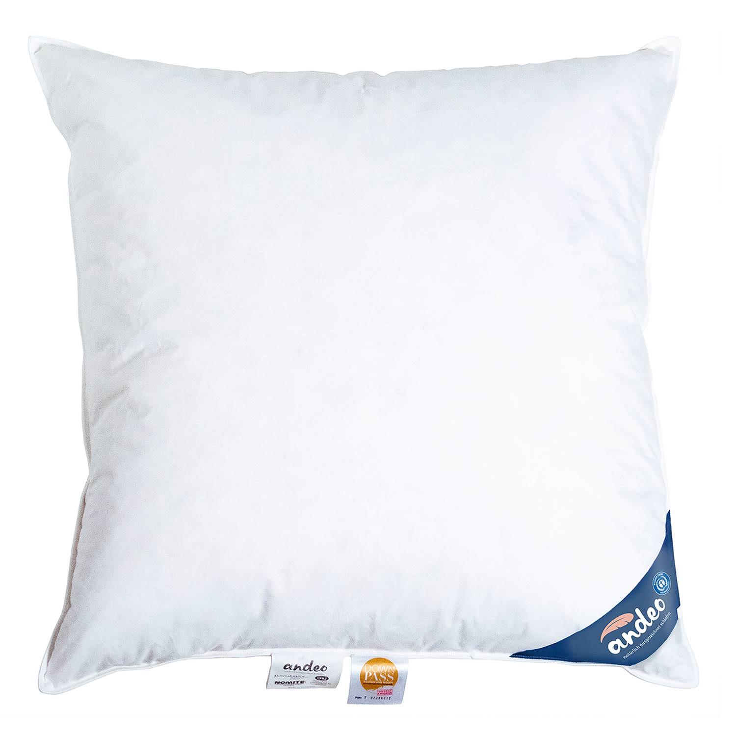 Pillow Feathers Down Cotton White 0