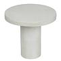 Side table PIECES MGO Ceramic White 46x50x50 3