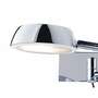 LED-Wandleuchte 1-flammig Metall Grau 1