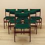 Teakwood chairs 6x Green 2