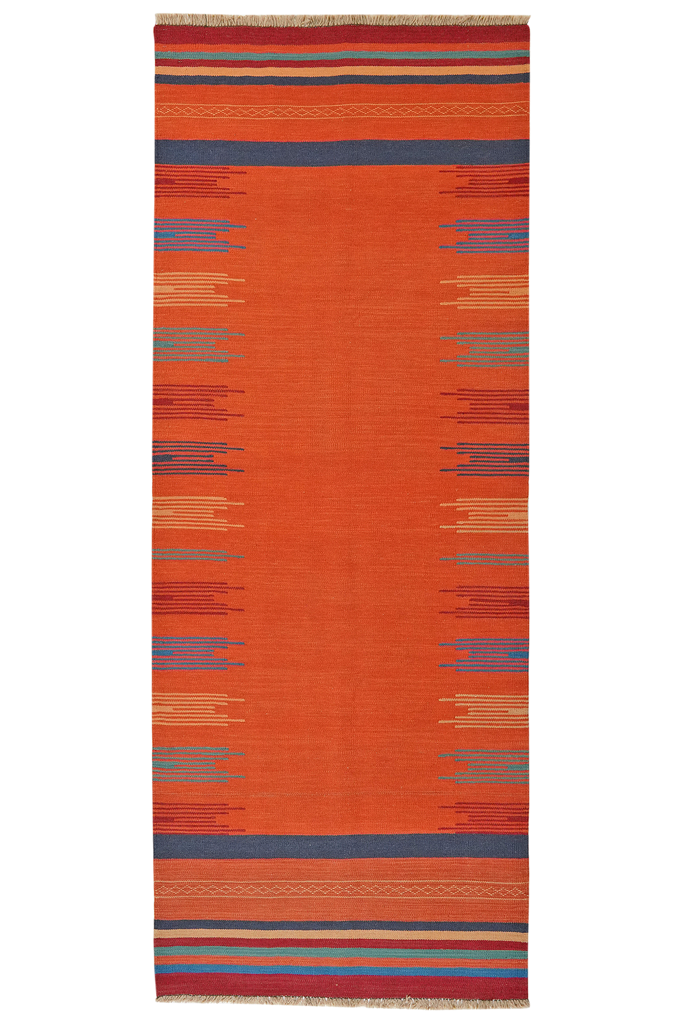 Kilim Gashgai Teppich Orange 0
