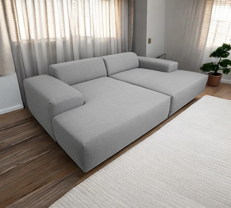 Pyllow Sofa 2-Sitzer Grau 0