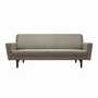 Schlafsofa Teakholz Textil Grau 1960er Jahre 0