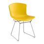Bertoia Stuhl Chrom Gelb 0
