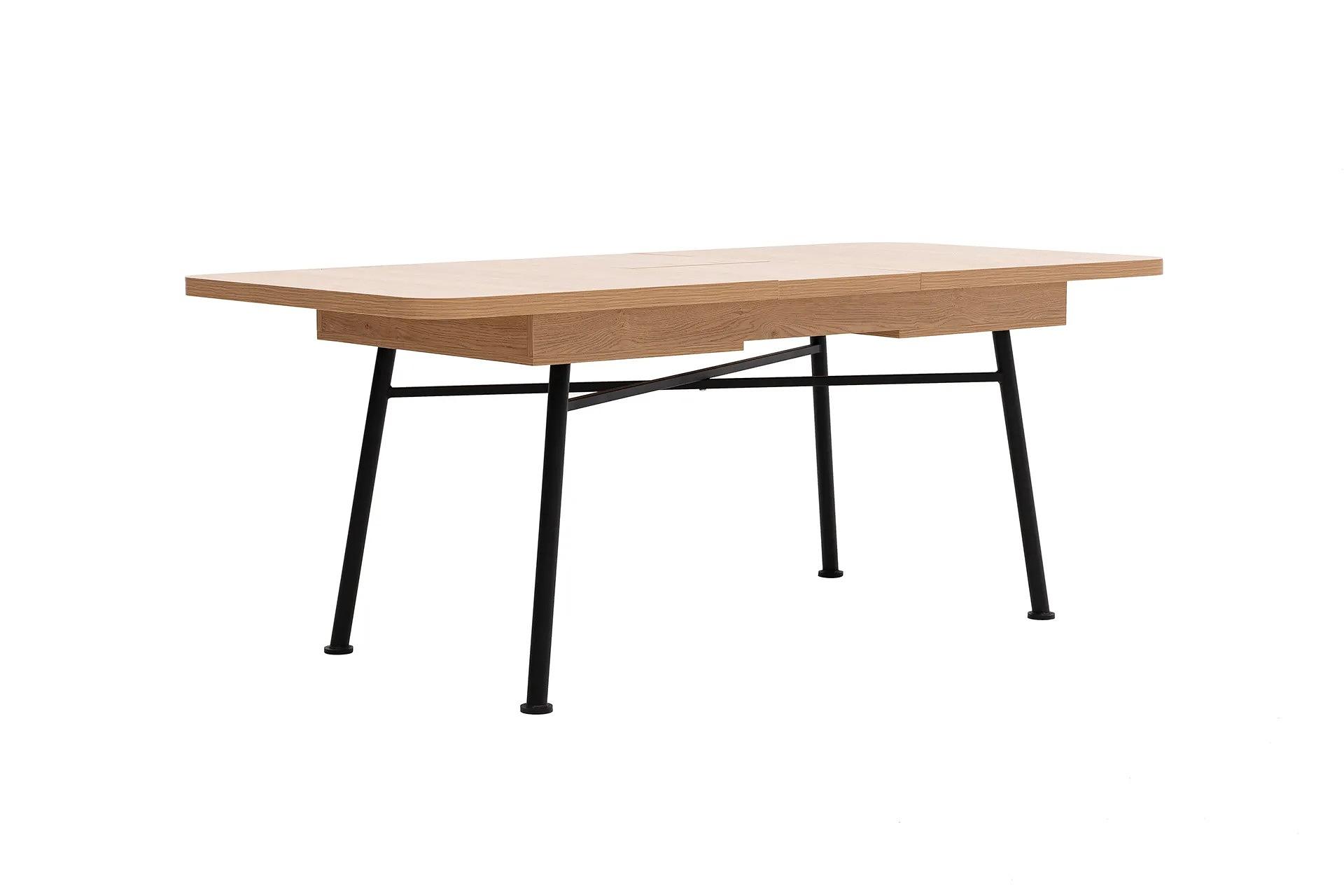 Extendable Dining Table 160-198cm 3