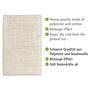 Urdu Badteppich Baumwolle Beige 2