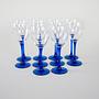 Weingläser 8x Blau 3