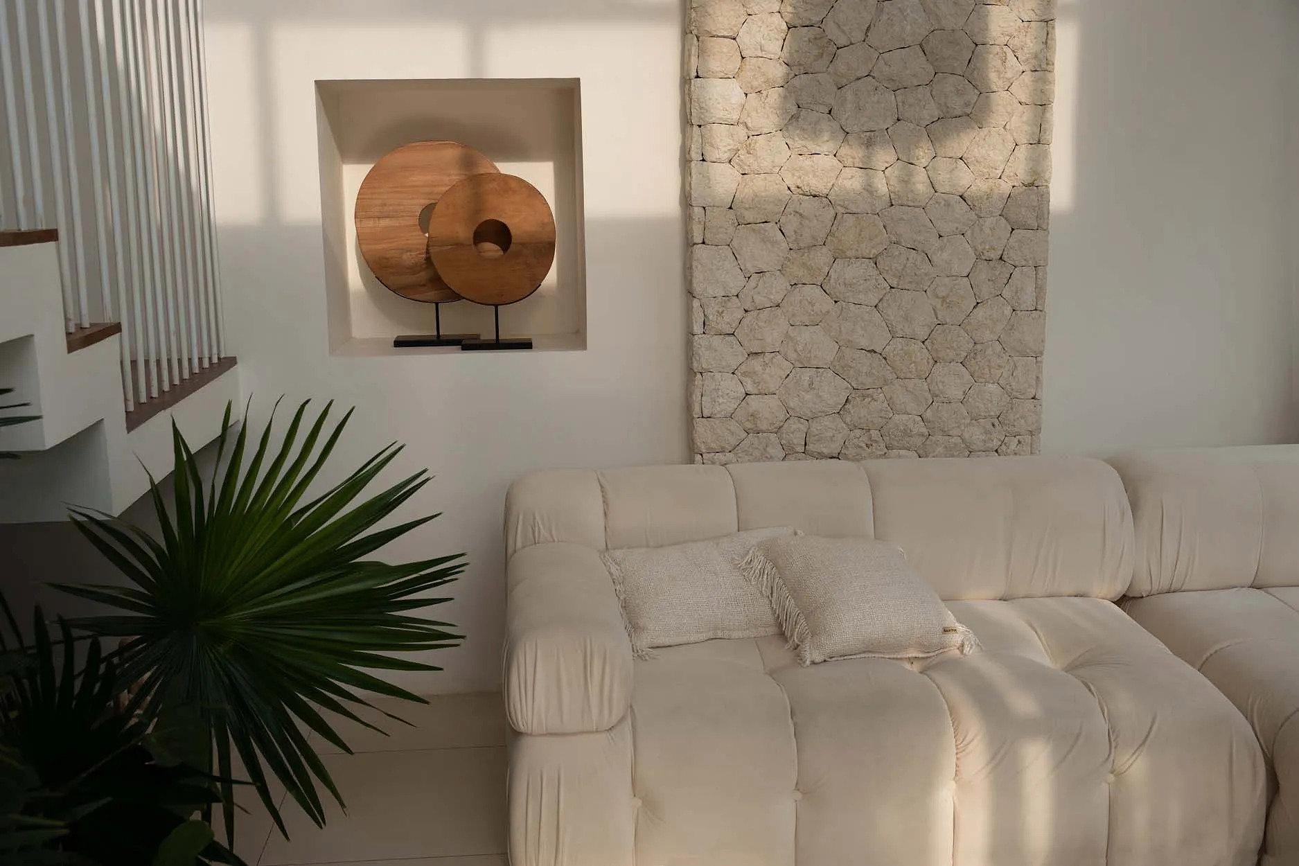 Oh My Gee Kissenbezug Creme 30x50cm 1