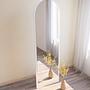 Emma Freestanding mirror White 50cmx 160cm 1