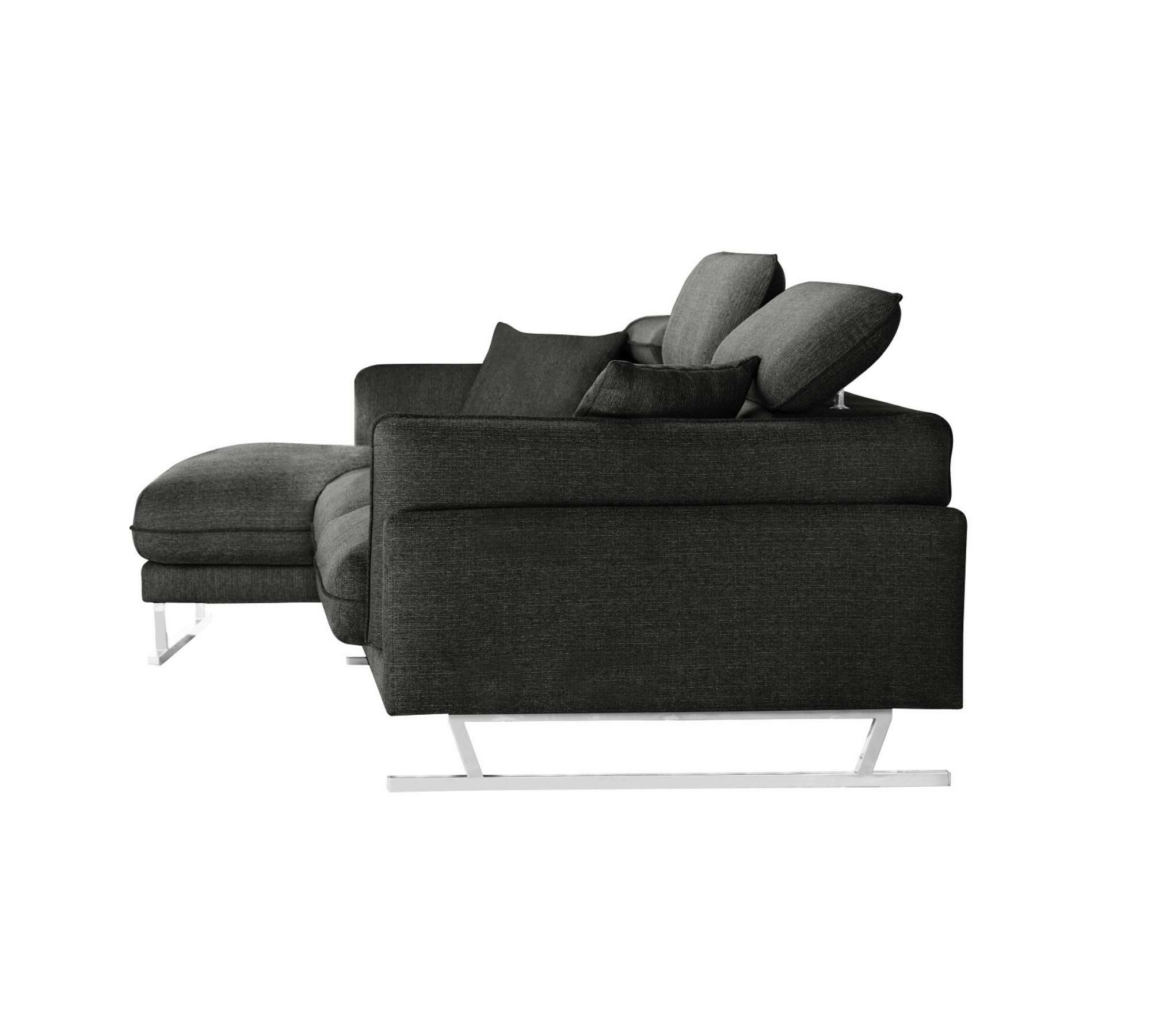 Gigi Ecksofa Anthrazit 2