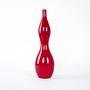 Ceramic vase 1970s Red 1