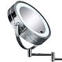 Kosmetikspiegel Lumi Chrom Spiegelglas Silber 3