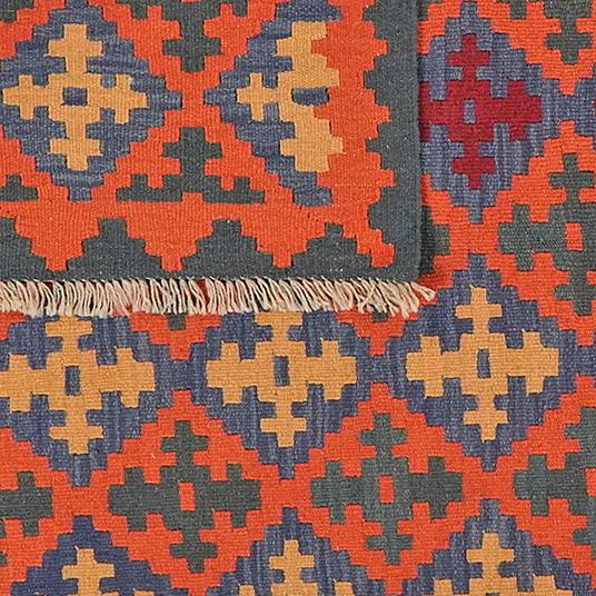 Kilim Gashgai Teppich Mehrfarbig 4