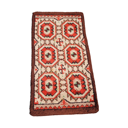 Vintage Teppich Wolle 0