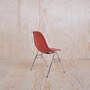 Eames Fiberglass Side Chair by Herman Miller Kaminrot 5