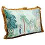 Jungle Tempel Dekokissen Mehrfarbig 1