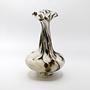 Vintage Murano Swirl Blumenvase Italien 1970er Jahre 0