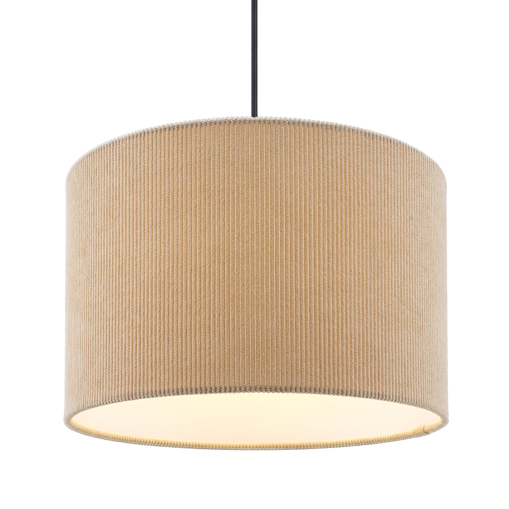 Coning Pendelleuchte Gusseisen Samt Hellbraun 3