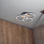 Circle LED Ceiling Light Iron Single-flame 1
