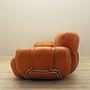 Divano Space Age a 3 posti arancione anni '60 5