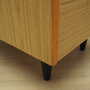 Vintage Chest of Drawers Wood Brown 1970s 9