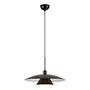 1-Flame Pendant Lamp Millinge Iron Black 3