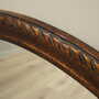 Vintage mirror wooden frame brown 1960s 2