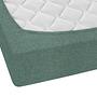 Hukan Fitted Sheet Flannel Green 100x200cm 4