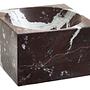 Salmo Square Red Marble Bowl
 2
