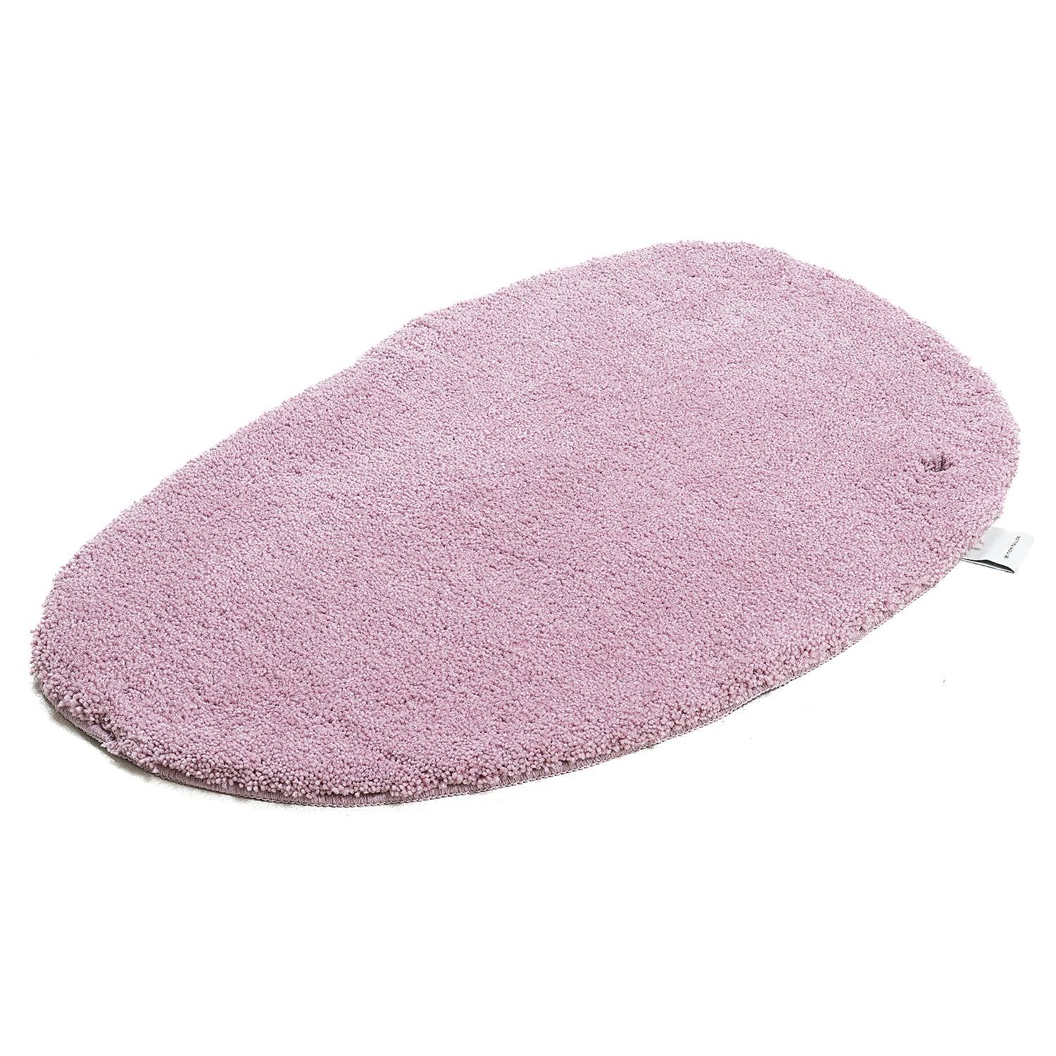 Bath mat Cozy Bath Uni Oval Pink 2