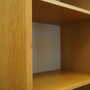 Vintage Bookshelf Ash Wood Brown 1970s 7